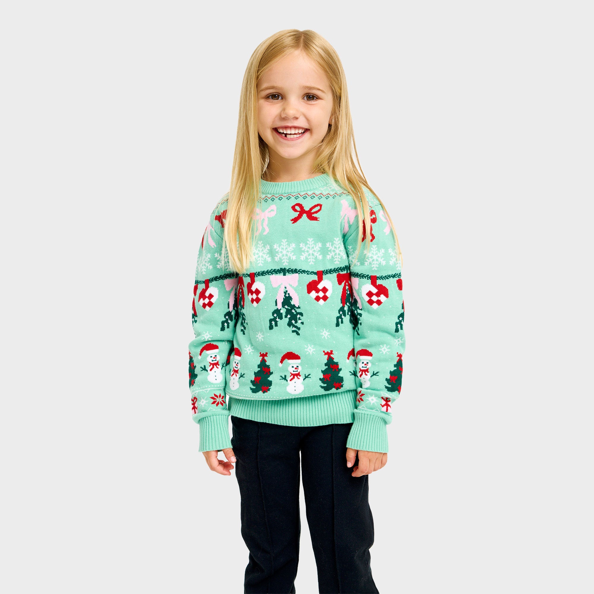 Den sløjfede julesweater - Barn.